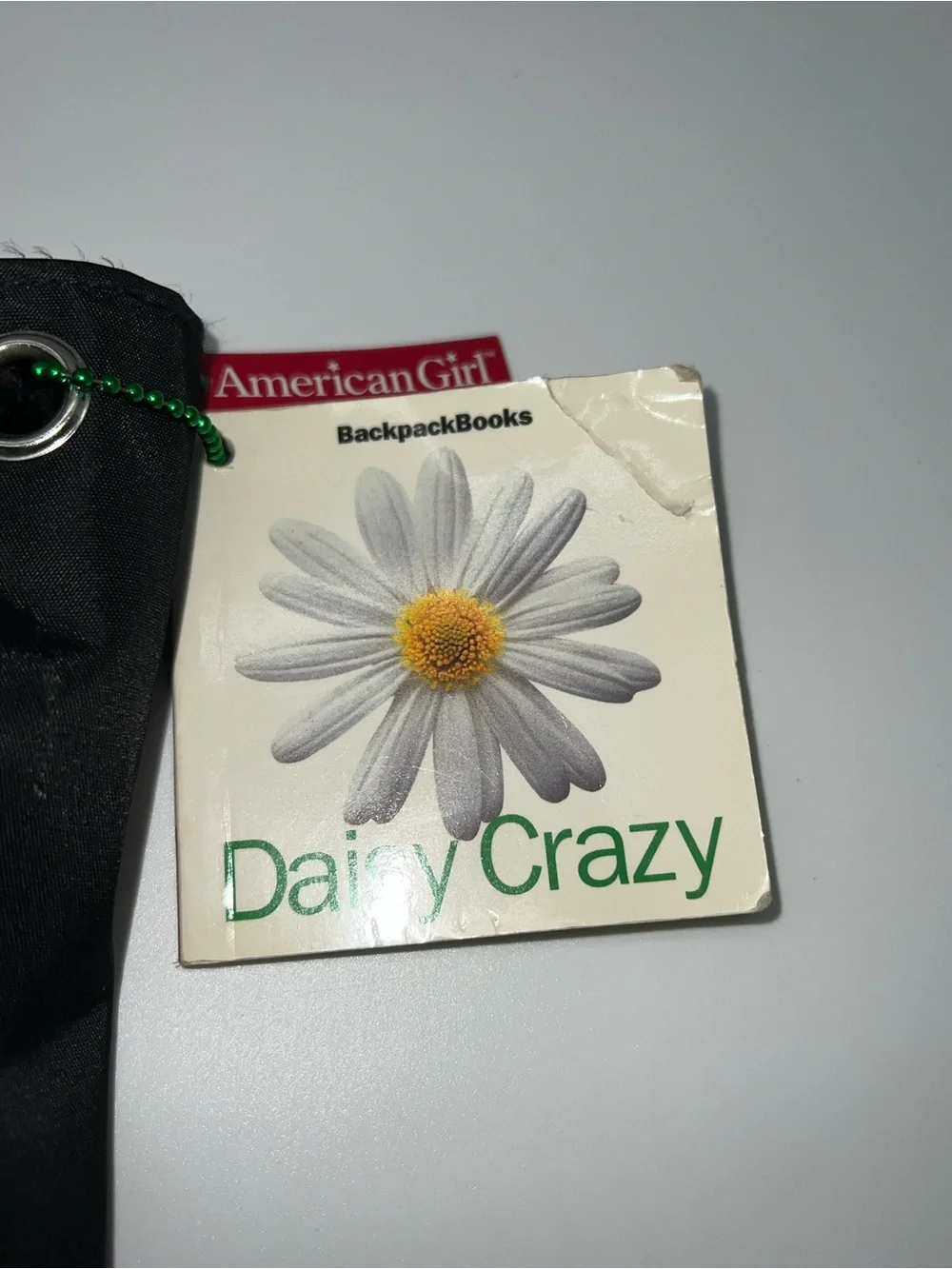 American Girl 90s Dress Like Your Dolls Backpack w/3 Backpack Books-Black/Multi